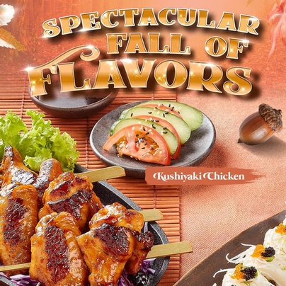 SEPTEMBER MONTHLY SPECIALS Spectacular Fall of Flavors