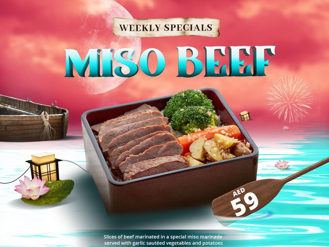 Weekly Special - Miso Beef