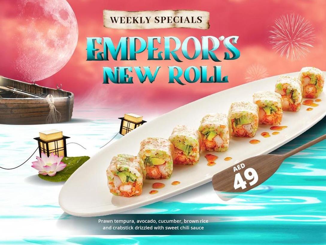 Weekly Special - Emperor's New Roll